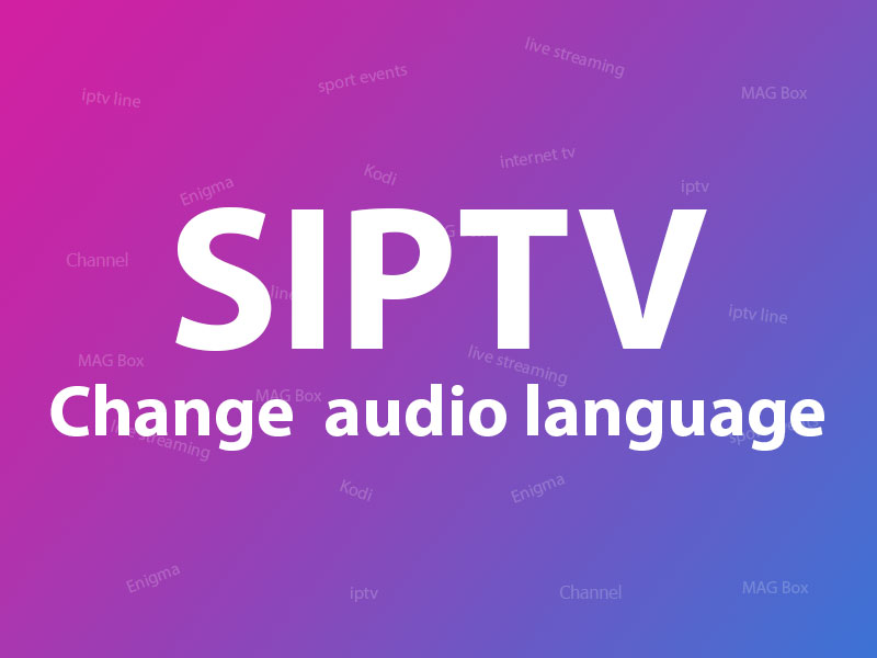 Learn how to quickly switch audio channels on SIPTV with our easy-to-follow guide. Enjoy your favorite content in the language of your choice with just a few simple steps.