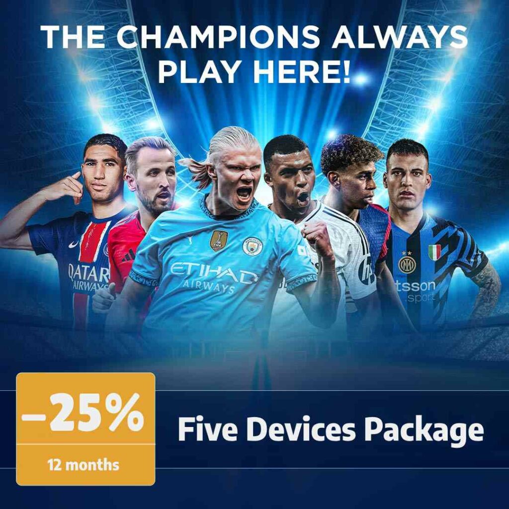 25% OFF on Five Devices Package Get the Five Devices Package for 12 months at $149 (was $199)